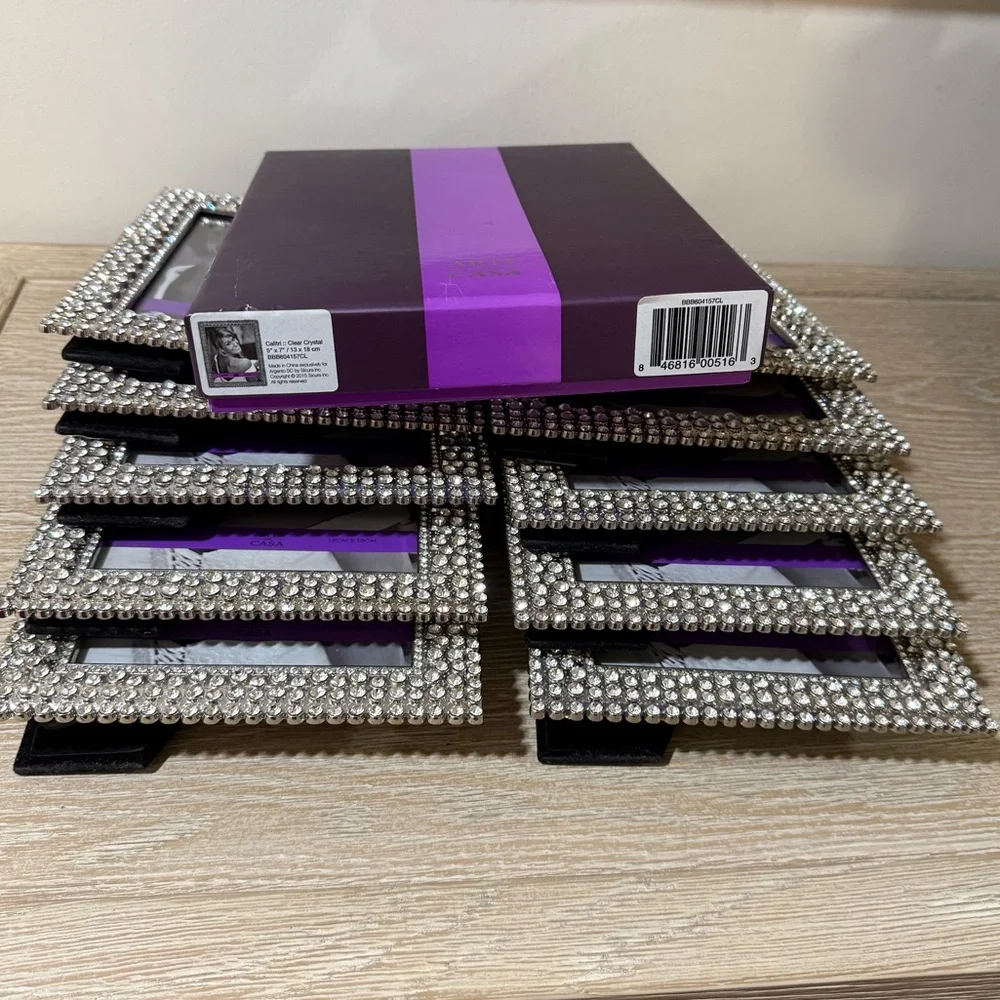 Clear Crystal Photo Frames